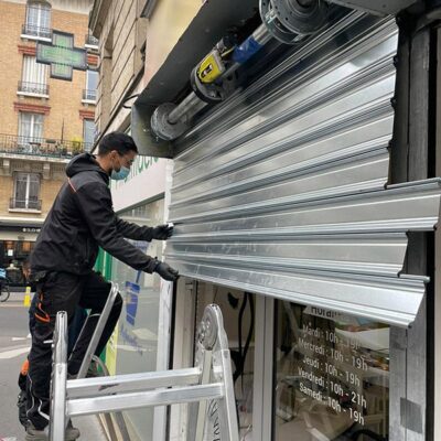 Installation rideau métallique à Lyon